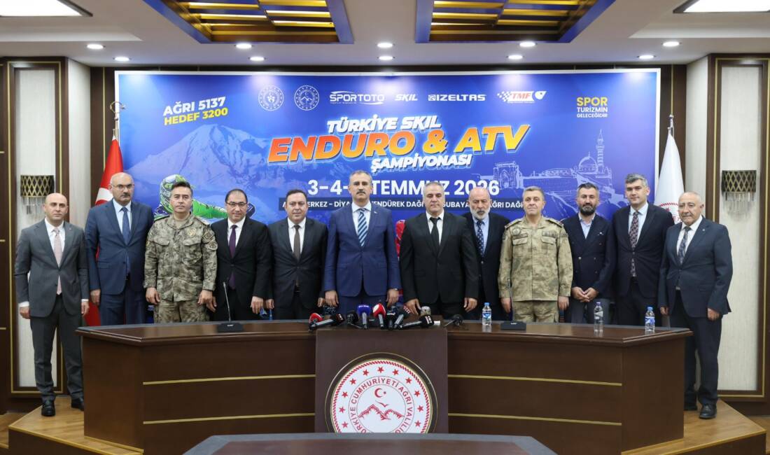 AĞRI / TEKHA Ağrı, Türkiye Motosiklet Federasyonu’nun 2026 yılı yarış
