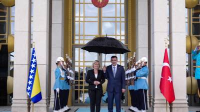 ANKARA / TEKHA Cumhurbaşkanı Yardımcısı Cevdet Yılmaz, Bosna Hersek Başbakanı