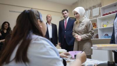 İSTANBUL / TEKHA Aile ve Sosyal Hizmetler Bakanı Mahinur Özdemir