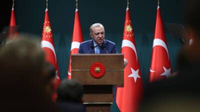 ANKARA / TEKHA Cumhurbaşkanı Recep Tayyip Erdoğan, Cumhurbaşkanlığı Külliyesinde gerçekleştirilen