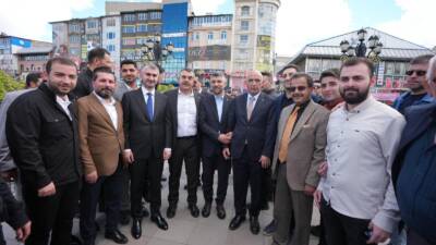 ERZURUM / TEKHA Milli Eğitim Bakanı Yusuf Tekin, memleketi Erzurum’da