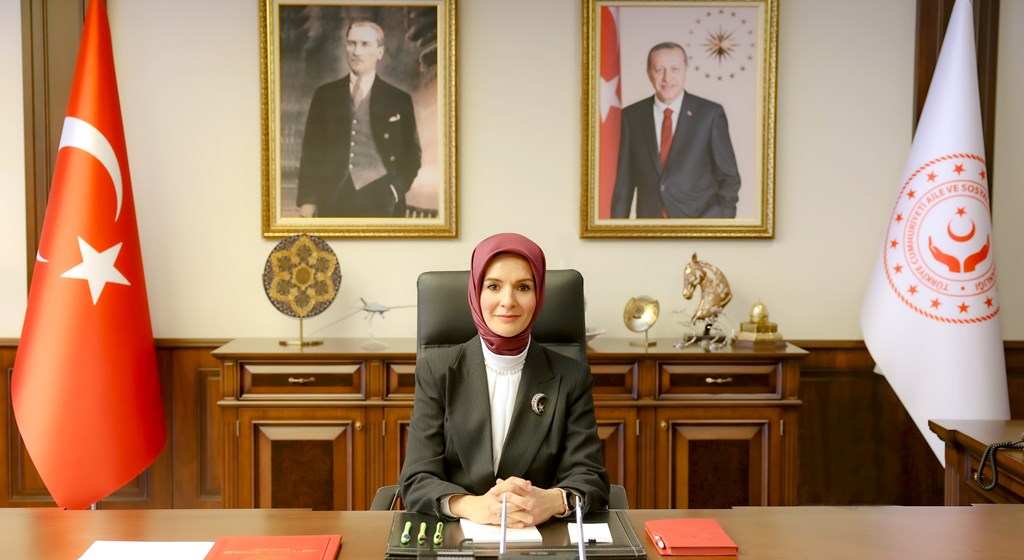 ANKARA / TEKHA Aile ve Sosyal Hizmetler Hizmetler Bakanı Mahinur
