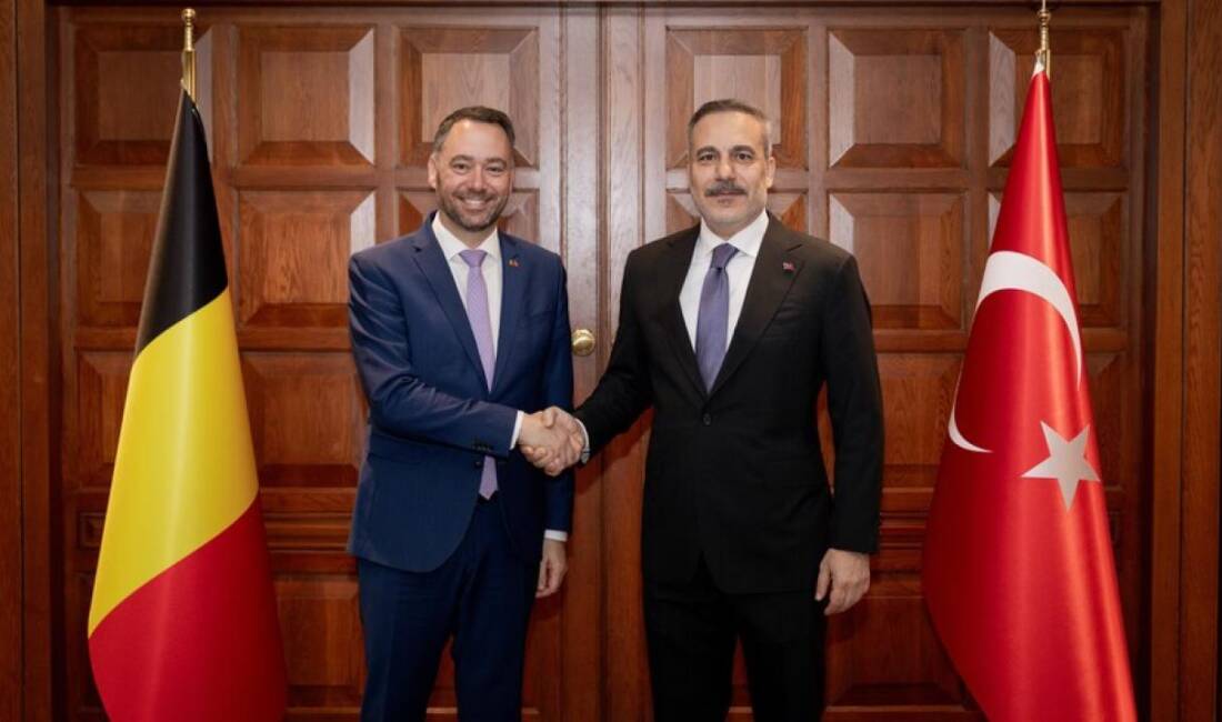ANKARA / TEKHA Dışişleri Bakanı Hakan Fidan, Belçika Başbakan Yardımcısı