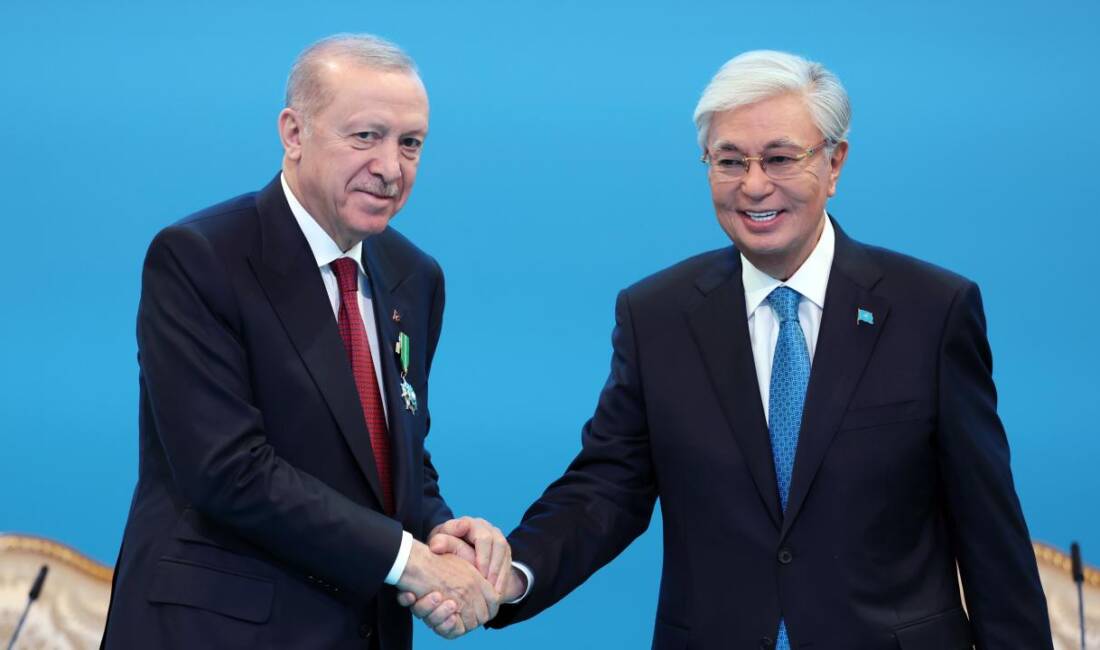 KAZAKİSTAN / TEKHA Cumhurbaşkanı Recep Tayyip Erdoğan, resmi temaslarda bulunmak