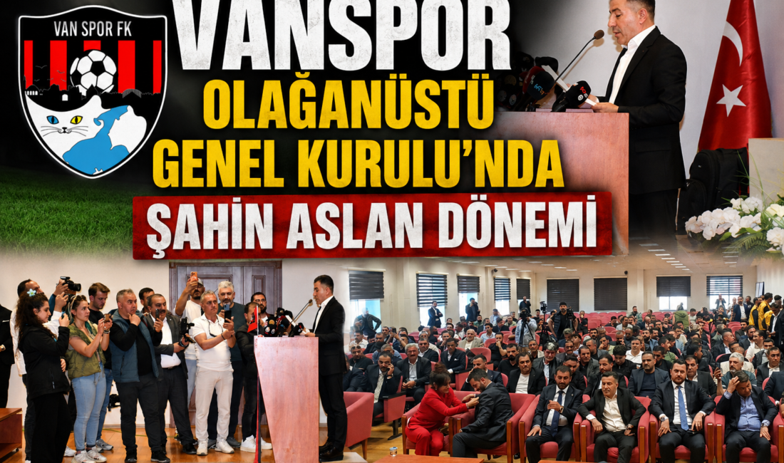 SUAT BARAN – VAN / TEKHA Vanspor’da Başkanlık Görevine Şahin