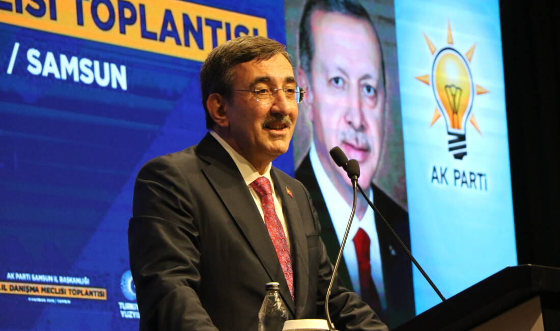 SAMSUN / TEKHA Cumhurbaşkanı Yardımcısı Cevdet Yılmaz, çeşitli etkinliklere katılmak