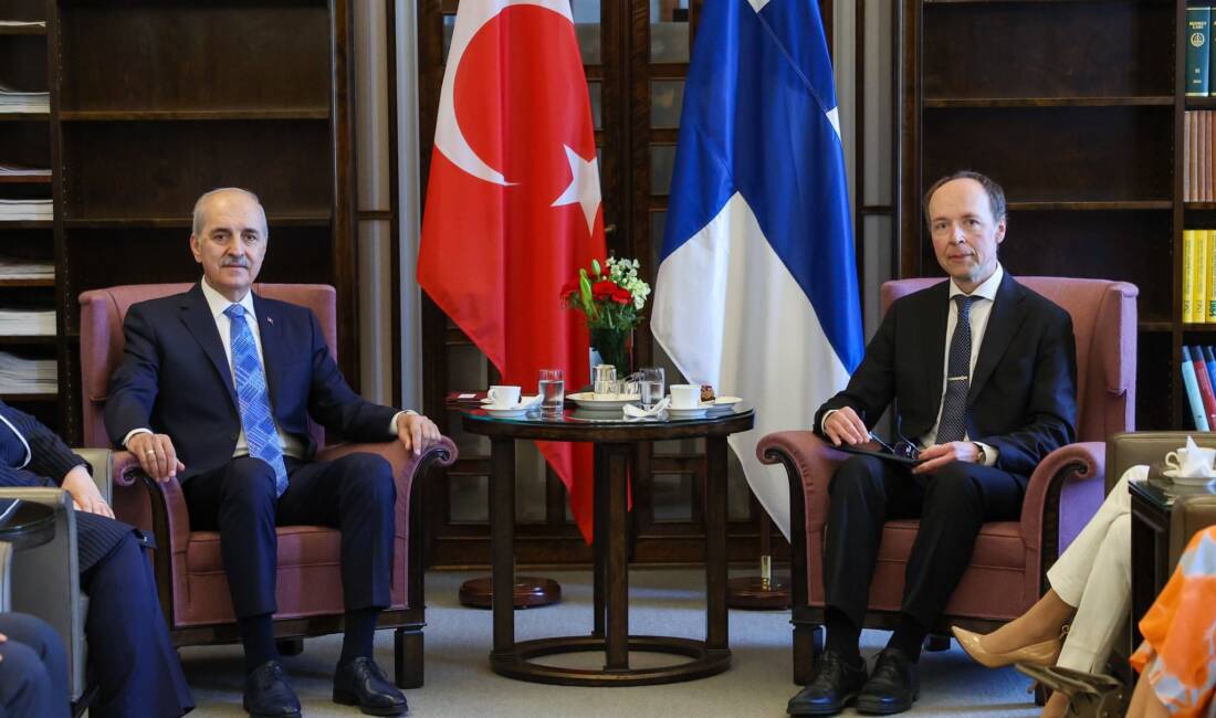 FİNLANDİYA / TEKHA Türkiye Büyük Millet Meclisi Başkanı (TBMM) Numan