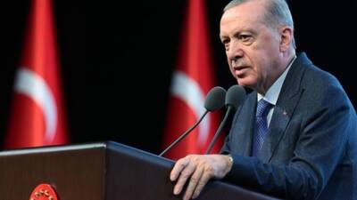 ANKARA / TEKHA Cumhurbaşkanı Recep Tayyip Erdoğan, Cumhurbaşkanlığı Külliyesindeki Kabine