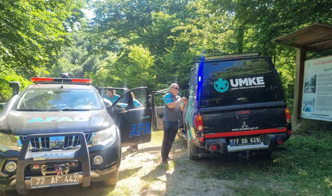 YALOVA / TEKHA Yalova 112 Acil Çağrı Merkezi’nden alınan ihbarda,