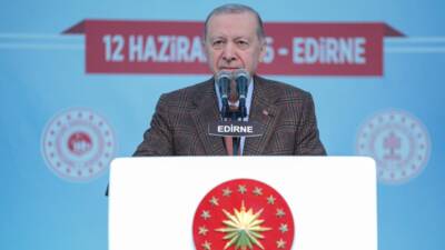 EDİRNE / TEKHA Cumhurbaşkanı Recep Tayyip Erdoğan, Edirne’de “Selimiye Camii’nin