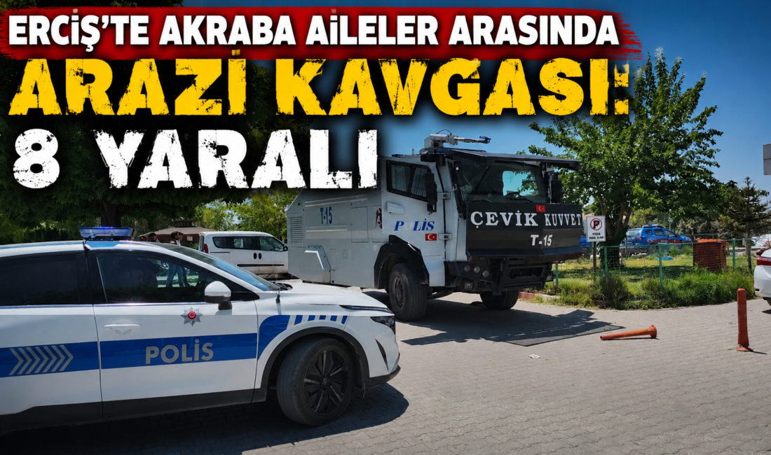 VAN / TEKHA Van’ın Erciş ilçesinde akraba iki aile arasında