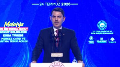 MALATYA / TEKHA Çevre, Şehircilik ve İklim Değişikliği Bakanı Murat
