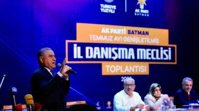 BATMAN / TEKHA Gençlik ve Spor Bakanı Osman Aşkın Bak,
