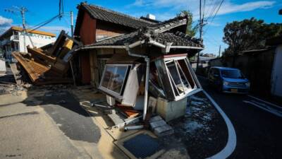 JAPONYA / TEKHA Japonya’nın Kyushu Adası’nda meydana gelen şiddetli sarsıntının