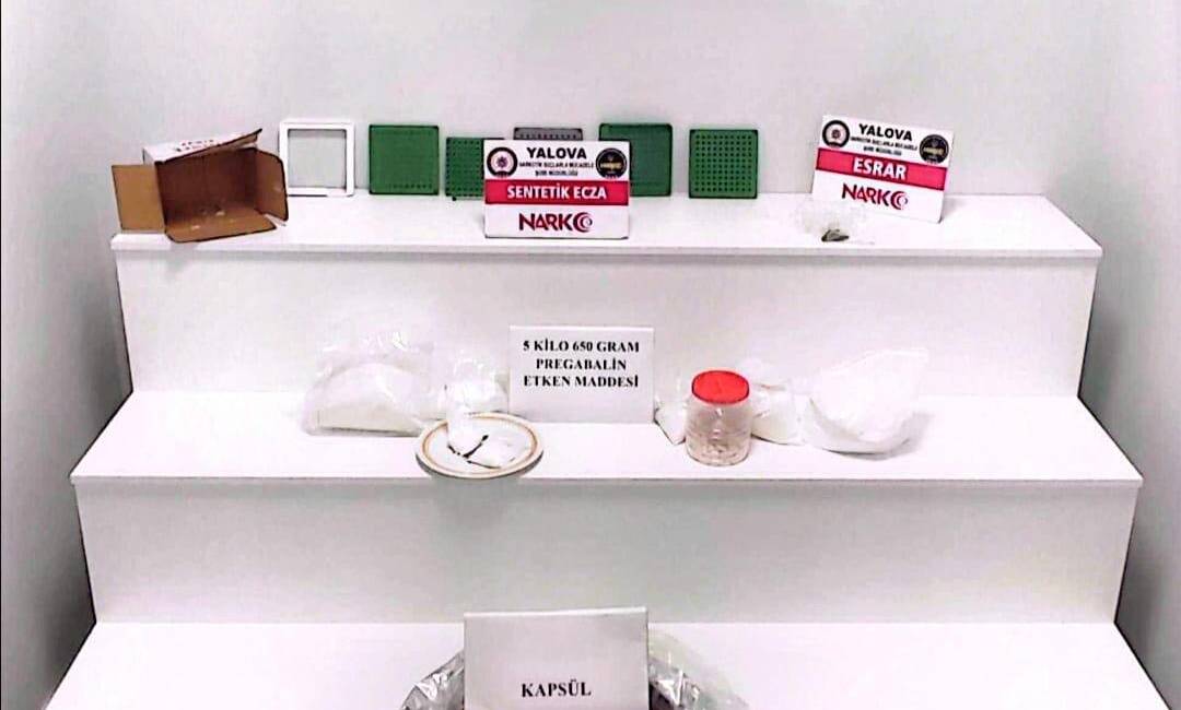 YALOVA / TEKHA İl Emniyet Müdürlüğü İstihbarat Şube ile Narkotik