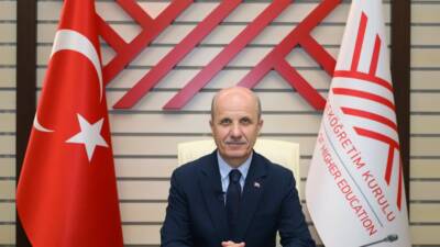 ANKARA / TEKHA Yükseköğretim Kurulu (YÖK) Başkanı Erol Özvar, üniversite