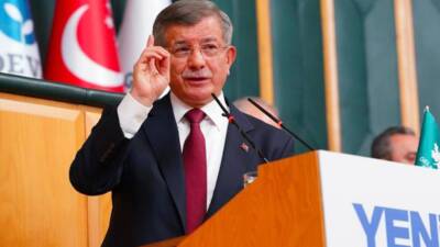 ANKARA / TEKHA Gelecek Partisi Genel Başkanı Ahmet Davutoğlu, parti