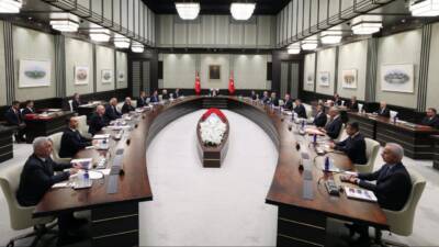 ANKARA / TEKHA Cumhurbaşkanlığı Kabinesi, Cumhurbaşkanı Recep Tayyip Erdoğan başkanlığında