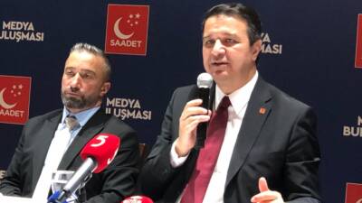 CEM DAŞDELEN- KARS / TEKHA Saadet Partisi Genel Başkanı Mahmut