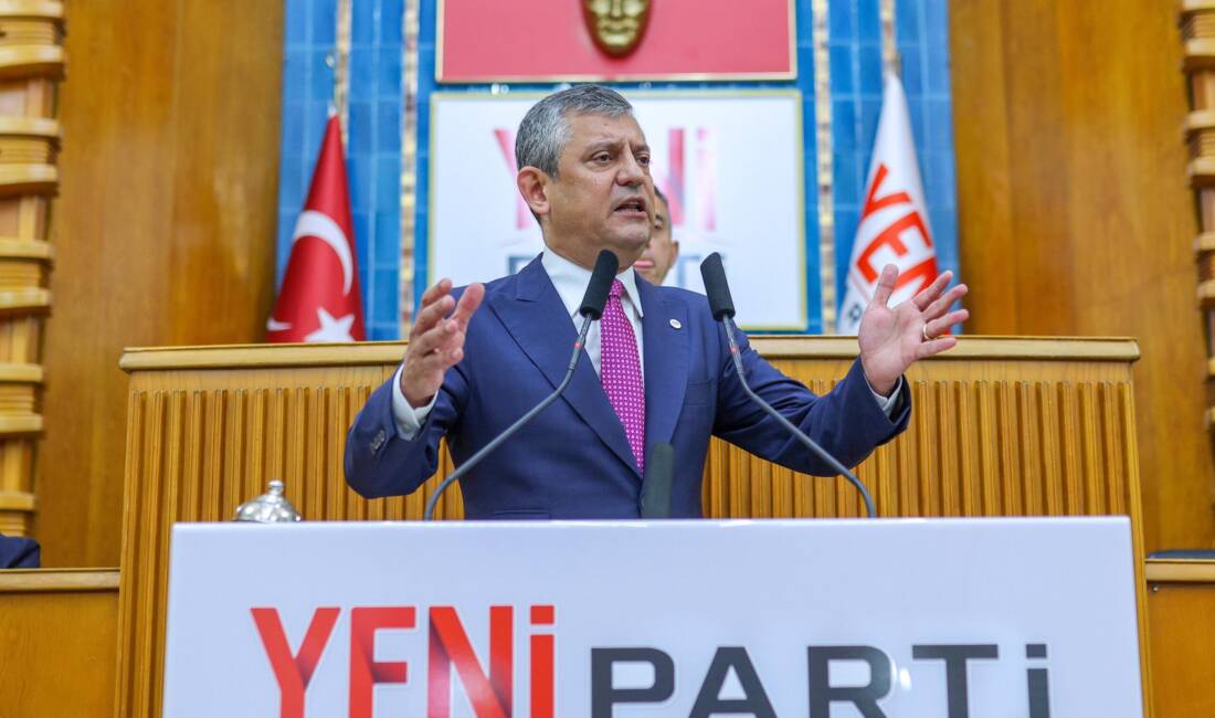 ANKARA / TEKHA Yeni Parti Genel Başkanı Özgür Özel, Yeni