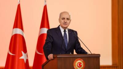 ANKARA / TEKHA Türkiye Büyük Millet Meclisi (TBMM) Başkanı Numan