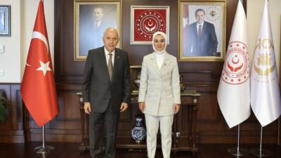 ANKARA / TEKHA Aile ve Sosyal Hizmetler Bakanı Mahinur Özdemir