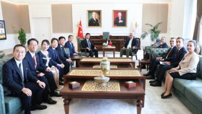 ANKARA / TEKHA Sağlık Bakanı Kemal Memişoğlu, Japonya Temsilciler Meclisi