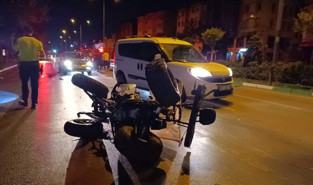 Bursa’nın Osmangazi ilçesinde otomobil ile çarpışan plakasız ATV’nin sürücüsü Hasan
