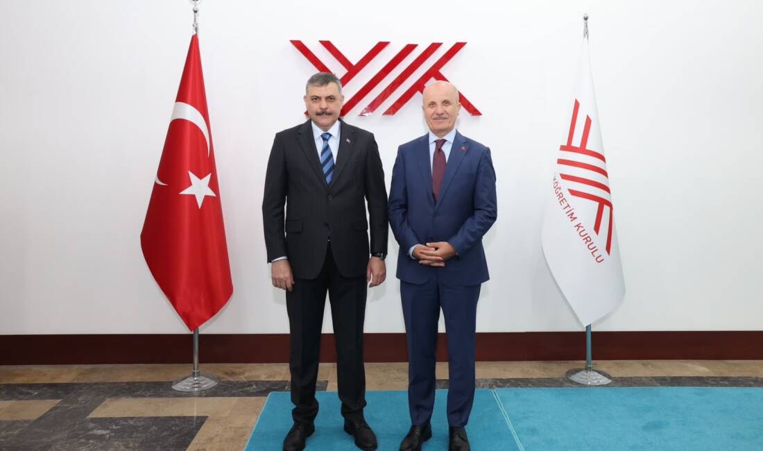 ANKARA / TEKHA İçişleri Bakanı Mustafa Çiftçi, Yükseköğretim Kurulu Başkanı
