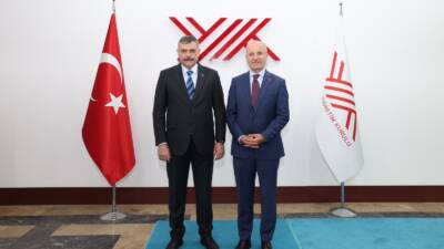 ANKARA / TEKHA İçişleri Bakanı Mustafa Çiftçi, Yükseköğretim Kurulu Başkanı