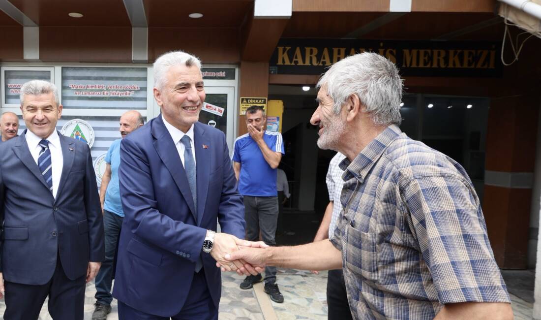 ARTVİN / TEKHA Ticaret Bakanı Prof. Dr. Ömer Bolat, bir