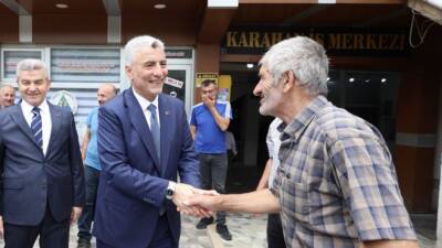 ARTVİN / TEKHA Ticaret Bakanı Prof. Dr. Ömer Bolat, bir