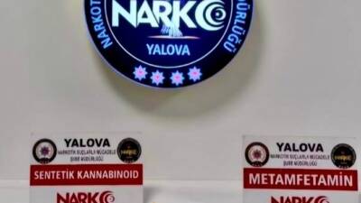 Yalova İl Emniyet Müdürlüğü Narkotik Suçlarla Mücadele Şube Müdürlüğü ekipleri,