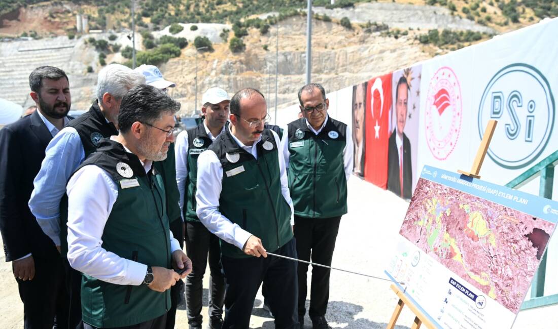 DİYARBAKIR / TEKHA Tarım ve Orman Bakanı İbrahim Yumaklı, bir