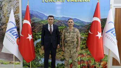 TUNCELİ / TEKHA Tunceli Valisi Şefik Aygöl, Tunceli İl Jandarma