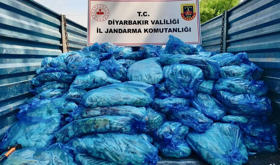 DİYARBAKIR / TEKHA Diyarbakır’ın Çınar ilçesinde jandarma ekipleri tarafından yürütülen