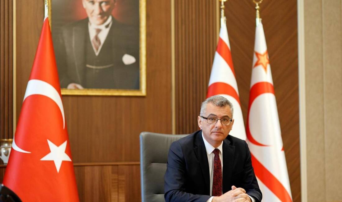 Kuzey Kıbrıs Türk Cumhuriyeti (KKTC) Cumhurbaşkanı Tufan Erhürman, katıldığı bir