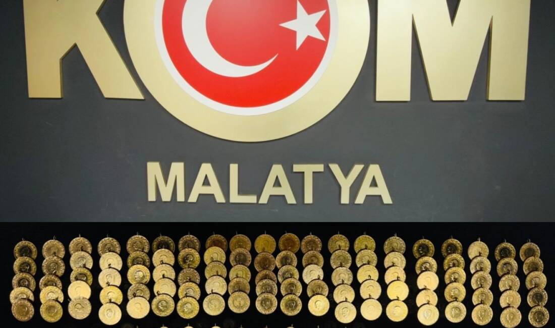 Malatya’da polisin düzenlediği operasyonda piyasa değeri 9 milyon 371 bin