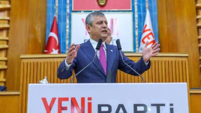 Yeni Parti Genel Başkanı Özgür Özel, Türkiye Büyük Millet Meclisi’nde