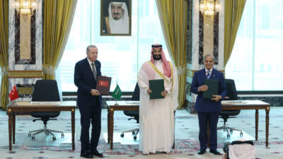 Cumhurbaşkanı Recep Tayyip Erdoğan, Suudi Arabistan Veliaht Prensi Muhammed bin